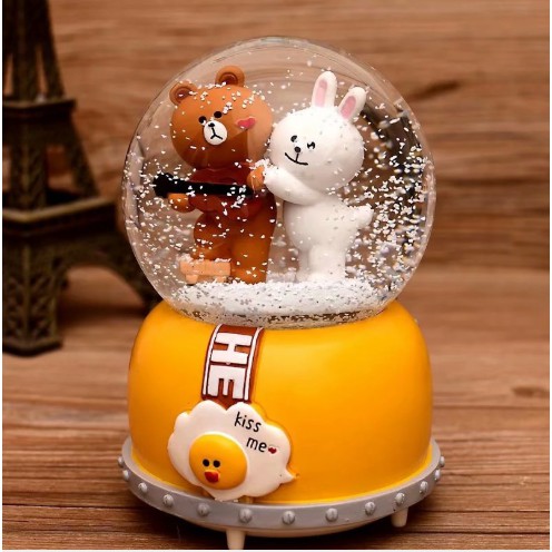 Quả cầu tuyết Noel 05
