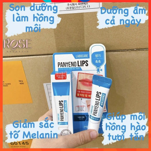 Son Dưỡng Môi Mediheal Labocare Panteno Lips ⚡⚡ Khử Thâm Môi / Làm Hồng Môi / Dưỡng Ẩm Môi 10ml