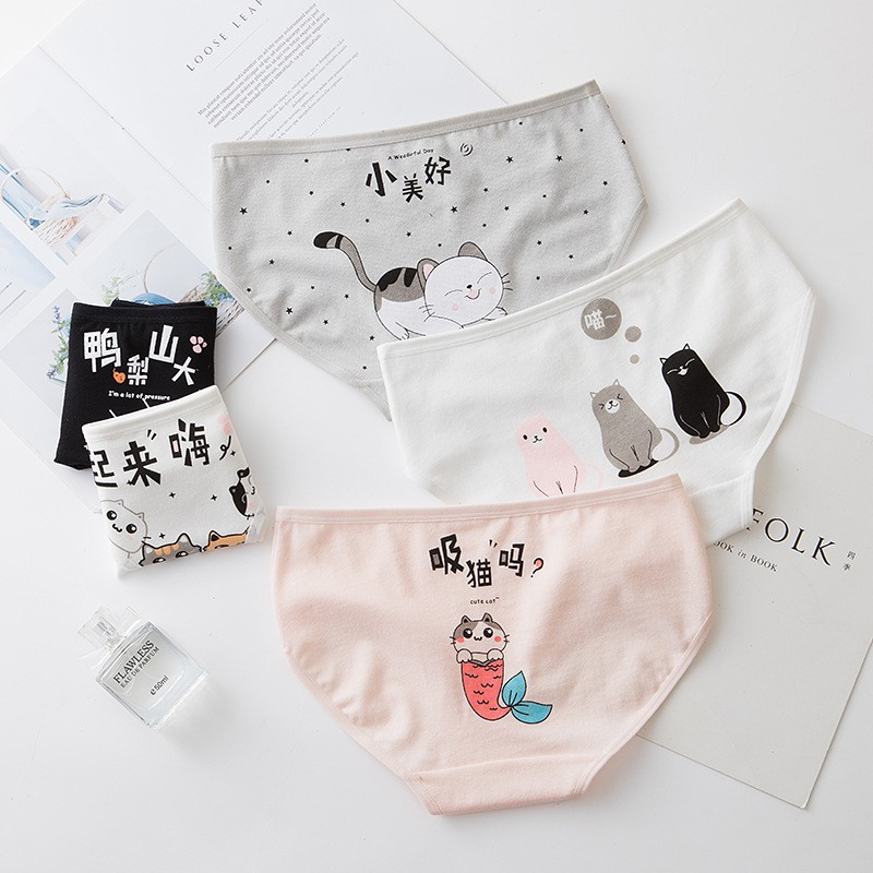 [Mã 12FASHIONSALE1 giảm 10K đơn 50K] Quần Lót Nữ Cotton Mèo Cưng Thời Trang Hàn Quốc ( QL : 291 ) Hàng Loại Đ. | BigBuy360 - bigbuy360.vn