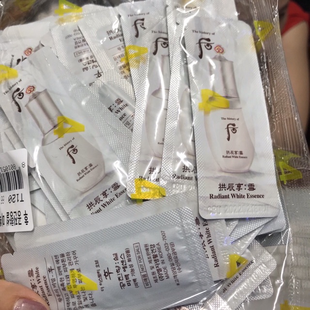 Tinh Dầu Dưỡng Trắng Whoo Gongjinhyang Seol Whitening Essencedate 2025