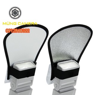 Phụ Kiện Tản Sáng Ánh Đèn Flash 2 Trong 1 Cho Máy Ảnh Canon 11x18 X 20cm