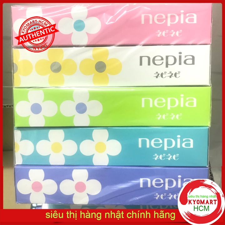 Set 5 hộp giấy ăn Nepia Quality [Hàng Nhật Nội Địa]