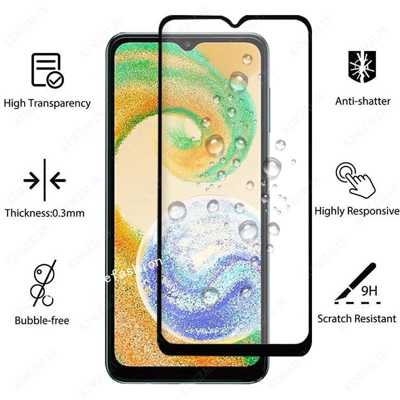 Ốp Điện Thoại Kính Cường Lực 2 Trong 1 Cho Samsung Galaxy M14 M54 A24 A34 A54 A74 A14 LTE A04e A04s A04 Core A04 s 4G 5G