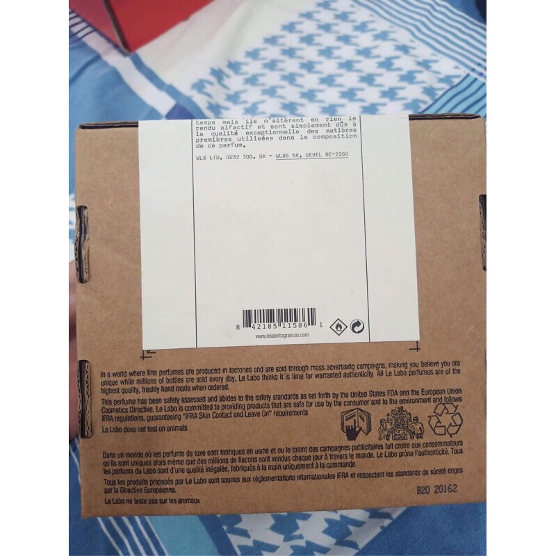 Nước hoa Le Labo Santal 33 FULL 100ml UNISEX