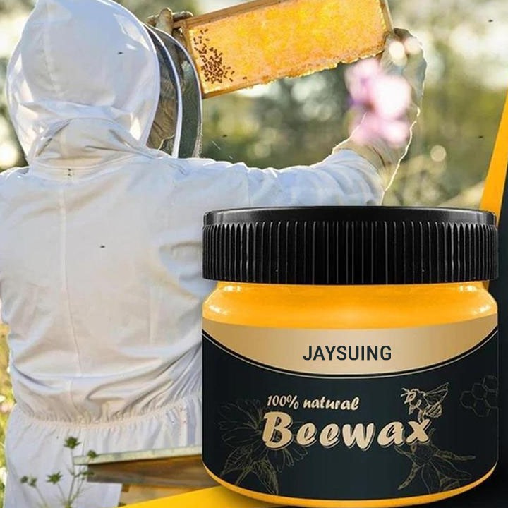 Sáp Ong Tự Nhiên Làm Sạch Bề Mặt Gỗ Tại Nhà - Sáp Ong Beewax Tẩy Sạch - Làm Bóng Bề Mặt Sàn Gỗ - Tủ Gỗ - Bàn Ghế Gỗ