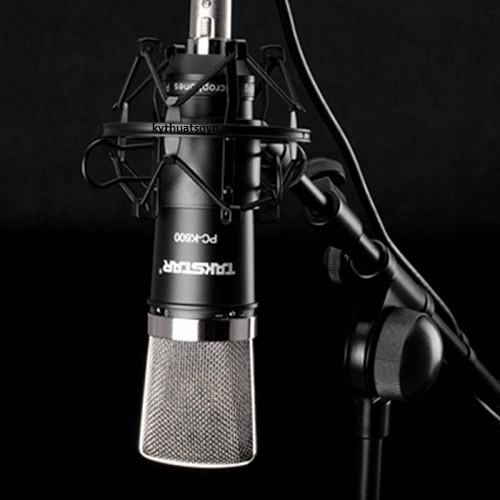 Combo thu âm karaoke livestream Micro Takstar PC-K600 kết hợp Sound card XOX K10 2020 | hàng chính hãng chất lượng cao
