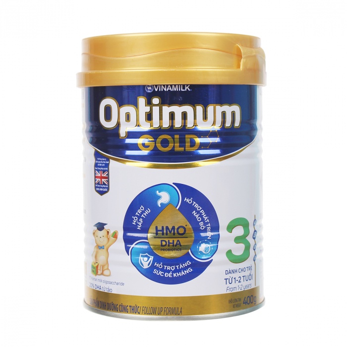 Sữa bột VINAMILK OPTIMUM GOLD 1 2 3 4 - hỗ trợ tăng đề kháng cho bé