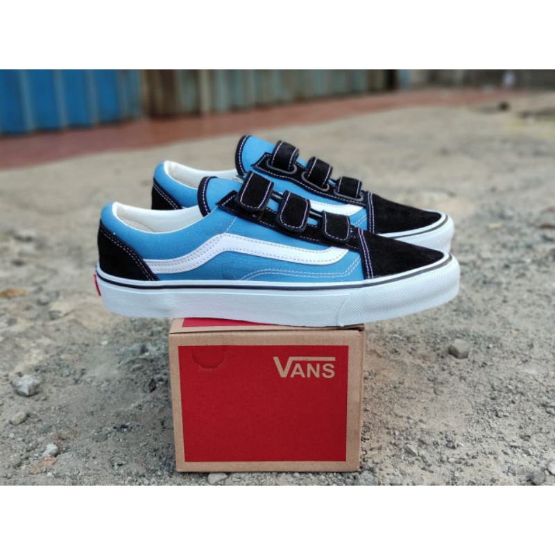 Giày bata Vans màu xanh đen size 39-43 thời trang năng động