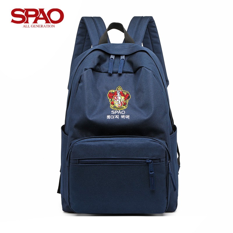 Korea student bag canvas bag cooperation