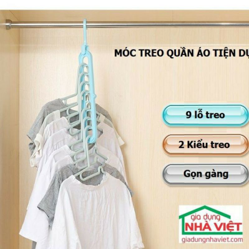 Móc treo quần áo đa năng thông minh