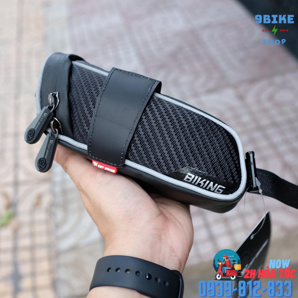 Túi treo cốt yên xe đạp nhỏ gọn dung tích 1L WB YP0707229