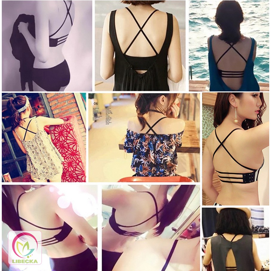 Áo lót nữ dễ thương su đúc không gọng nâng ngực đệm dày tạo khe hai dây Sexy gợi cảm Siêu đẹp LIBECKA AL36