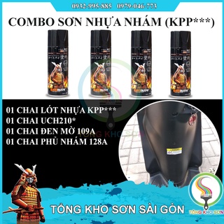 Combo sơn samurai kpp - sơn nhựa nhám kpp