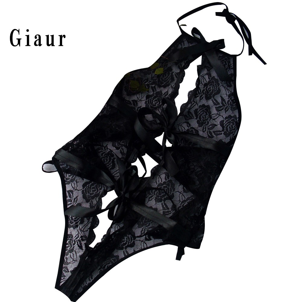 Bodysuit Ren Lưới Xuyên Thấu Đính Nơ Gợi Cảm Cho Nữ | BigBuy360 - bigbuy360.vn