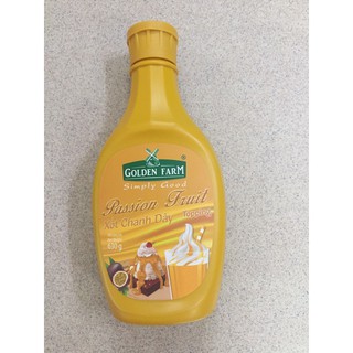 TOPPING SỐT GOLDEN FARM CHANH DÂY 630GR