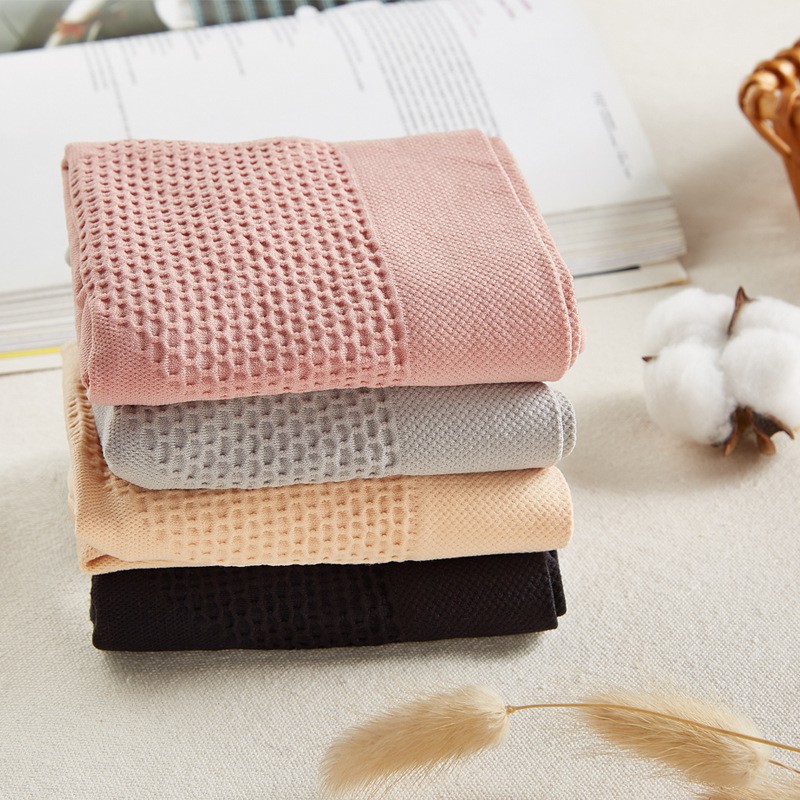 Quần Lót Cotton Lưng Vừa Không Đường May Giữ Ấm Thoải Mái Họa Tiết Tổ Ong Kiểu Nhật Bản Cho Nữ