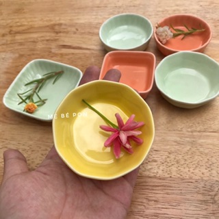 bát ăn dặm gốm sứ mini 30ml