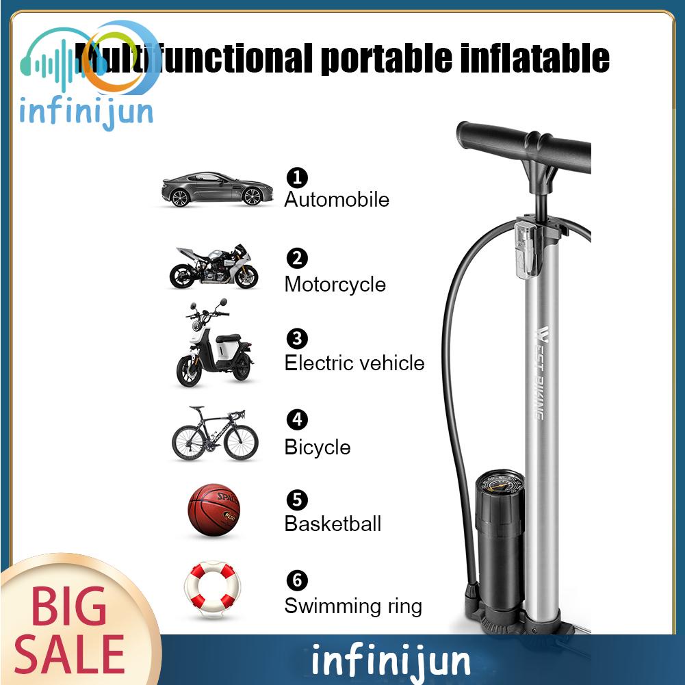 Ống Bơm Bánh Xe Đạp / Xe Máy / Xe Đạp Tiện Dụng
