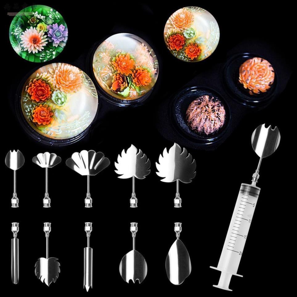 Bộ dụng cụ làm thạch rau câu 3D 10 món 5310