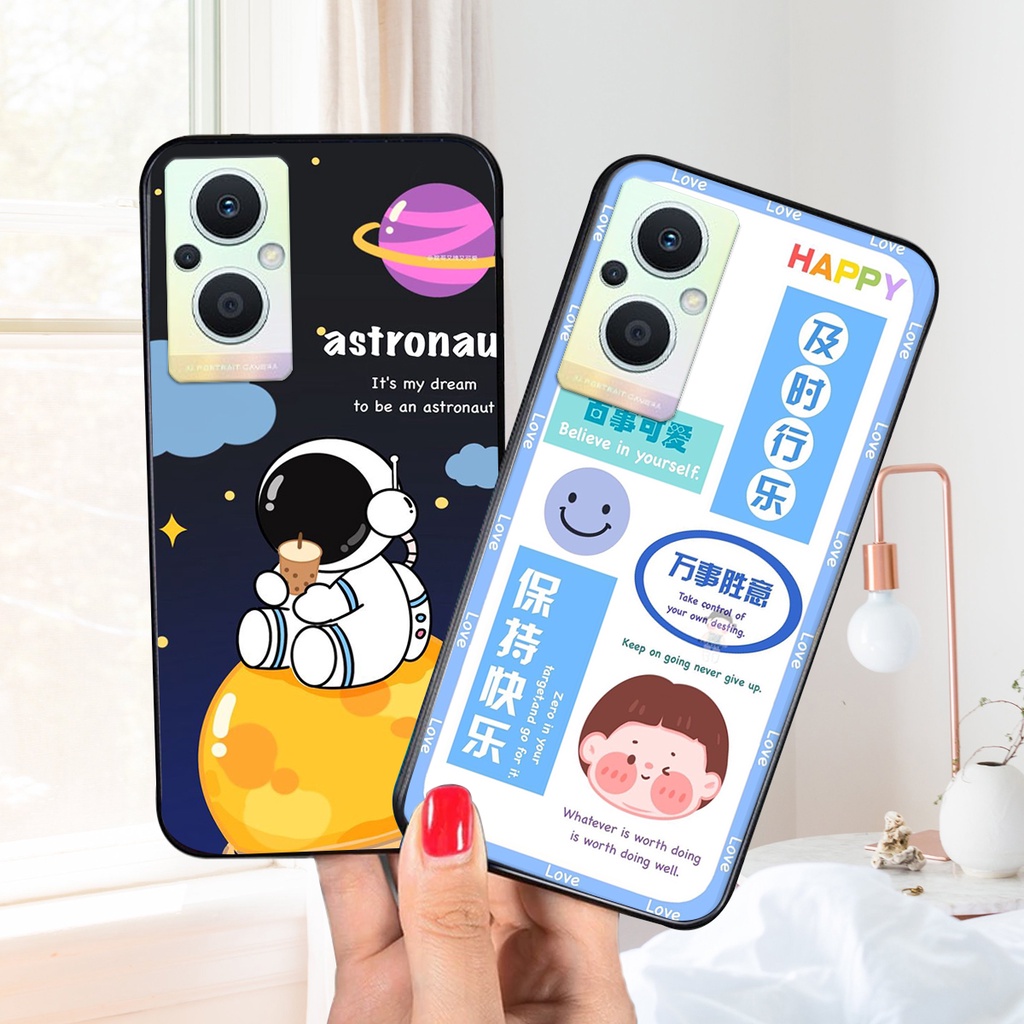 Ốp lưng Oppo RENO 7Z 5G in hình 3D GẤU cute be@r, soda, happy day cực hot ,thời thượng