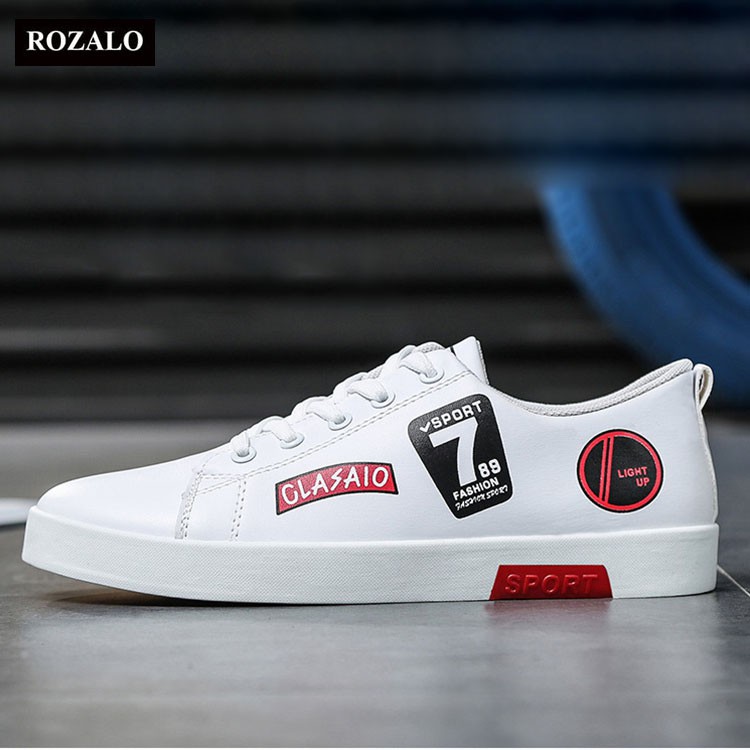 Giày sneaker thời trang nam đế cao su chống thấm Rozalo RM7711