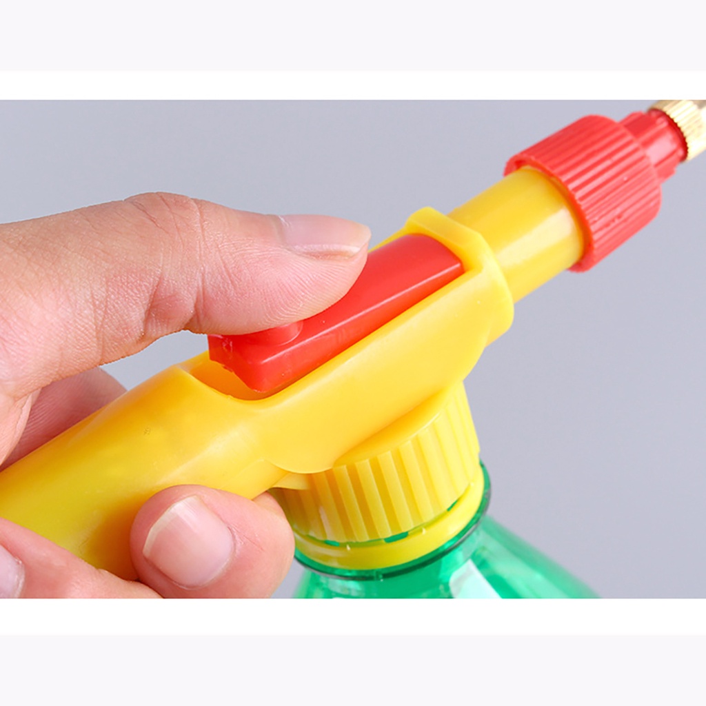 Vòi phun xịt nước gia đình bình tăng áp lực không khí tưới cây gắn chai nước giải khát