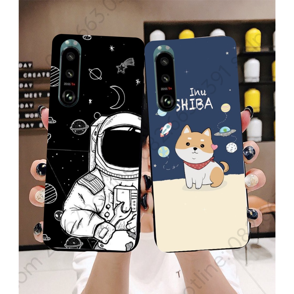 Ốp lưng Sony Xperia 5/ 5 mark 3 (5iii / 5 III) / 5 mark 2 (5ii / 5 II) / Xperia 1 ii (1ii) dẻo in hình dễ thương sắc nét