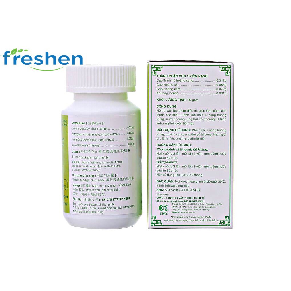 NGA PHỤ KHANG (Thực Phẩm Hỗ Trợ Điều Trị U Nang Buồng Trứng. U Xơ Tiền Liệt Tuyến) | BigBuy360 - bigbuy360.vn