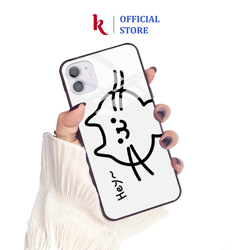 Ốp lưng iphone kính cao cấp đại hội mèo con case 14plus 14 pro max 13 12 promax 11 mini 6 6s 7 8 plus x xr xs Se