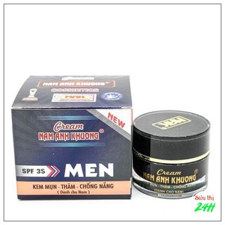 Kem mụn - Thâm - Chống nắng dành cho nam Nam Anh Khương (12g)