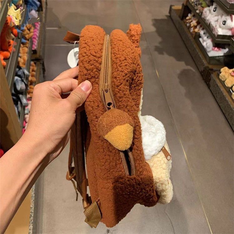 Ba lô đi học cỡ lớn họa tiết Sóc Chip dễ thương thời trang thu đông 2022 hot hit Giaydepvyvy