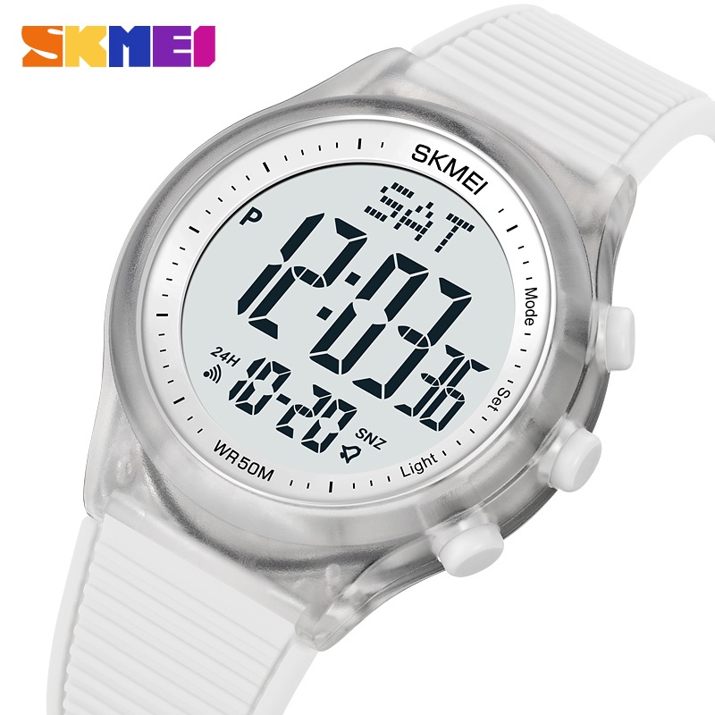 Đồng Hồ Điện Tử SKMEI 1980 Chống Thấm Nước Dây Silicone 5 Thanh Lịch Cho Nam