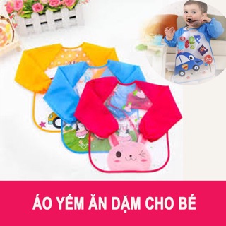Áo yếm ăn dặm cho bé