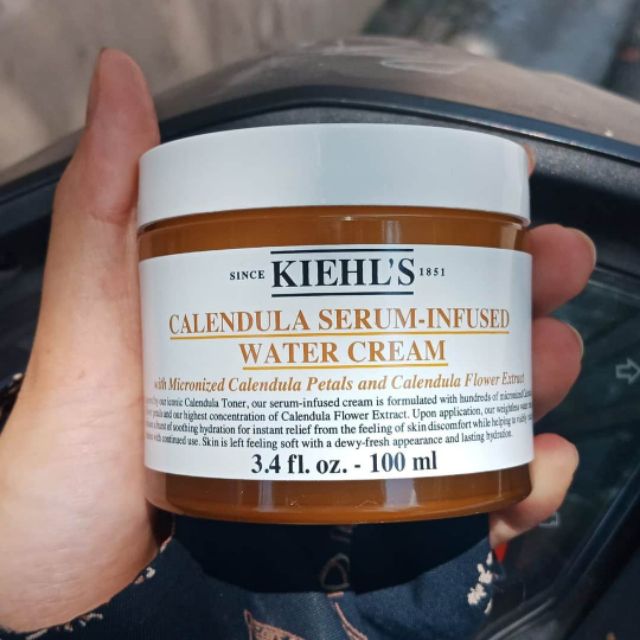 Kem dưỡng ngậm nước HOA CÚC Kiehl s CALENDULA SERUM - INFUSED WATER CREAm