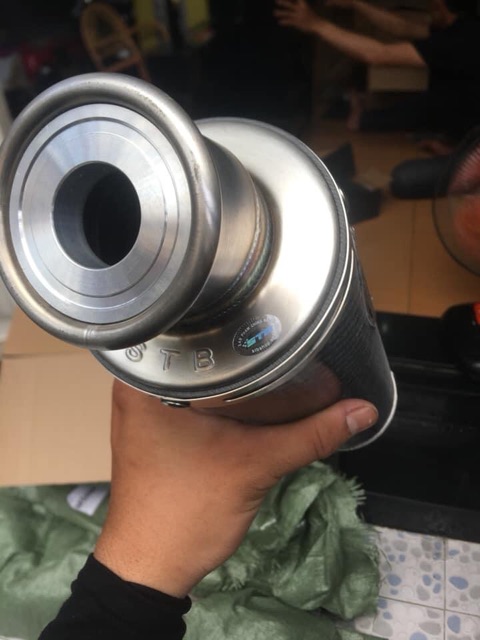 Sét Pô tăng STB inox “ tặng tiêu tiện “ chính hãng Full phụ kiện