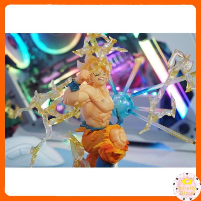 MÔ HÌNH GOKU TỤ KAME XANH 21CM INFINY DECOR