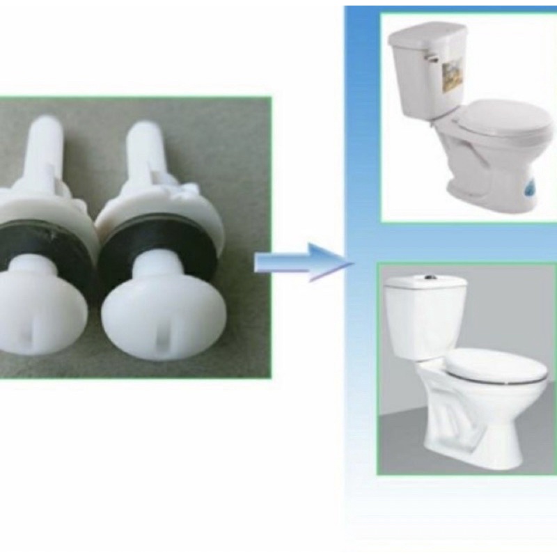 Ốc vít nối két nước với thân bồn cầu