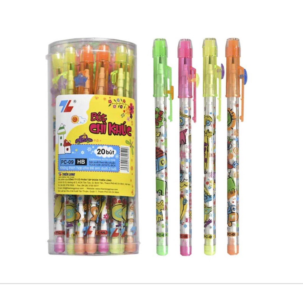 Một lọ  chì khúc CP-09 dùng trong nhà trường,dân văn phòng.