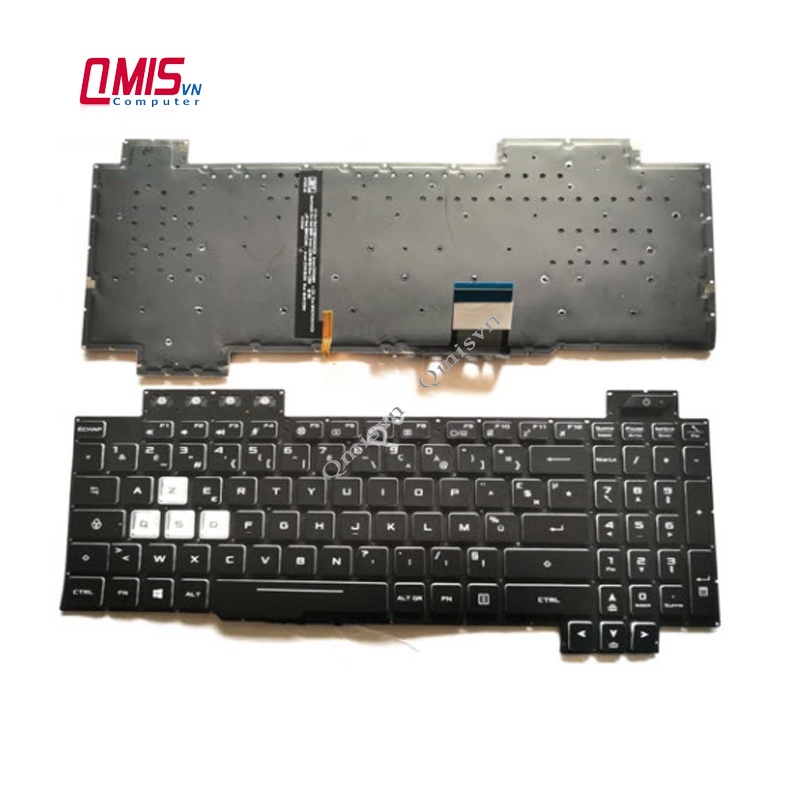 Bàn phím laptop Asus TUF GAMING FX505 FX505G FX505D FX505GD FX505GE FX505GM FX505DY FX505DV FX505DT, ĐÈN