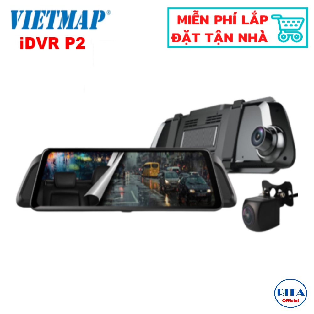 [Miễn Phí Lắp Đặt] Camera Hành Trình Vietmap iDVR P2
