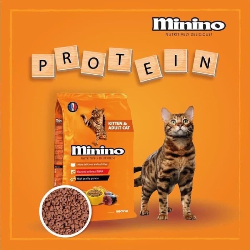 [480gr] Hạt Minino Vị Cá Ngừ Cho Mèo