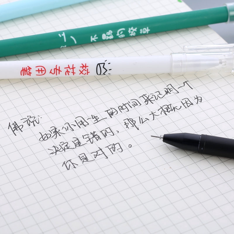 Bút mực gel trang trí họa tiết chữ tiếng Nhật độc đáo dễ thương