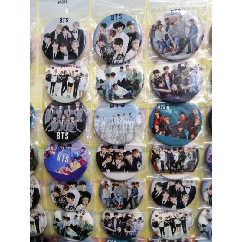 HUY HIỆU CÀI ÁO BTS