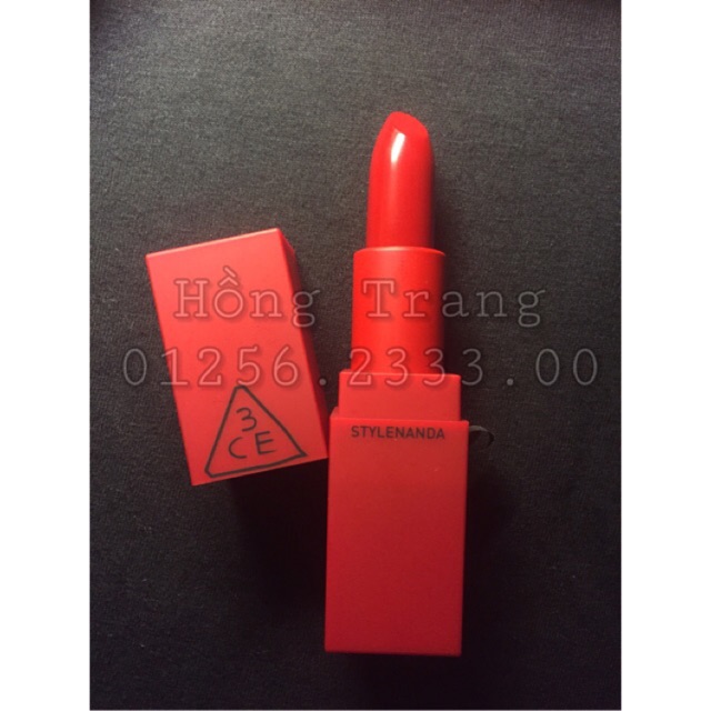 Son lì 3CE red recipe chính hãng 