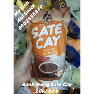 Bánh Tráng Sate Cay Abi
