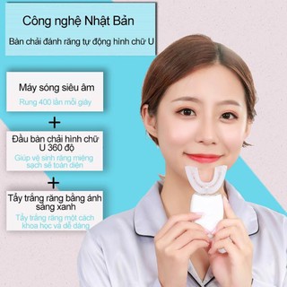 Máy Đánh Răng không dùng tay U Sonic Nhật Bản (người lớn) - Home and Garden