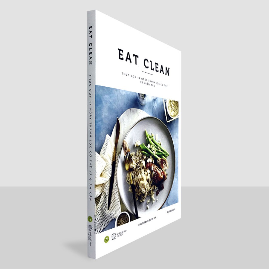 Sách - Eat Clean - Thực Đơn 14 Ngày Thanh Lọc Cơ Thể Và Giảm Cân