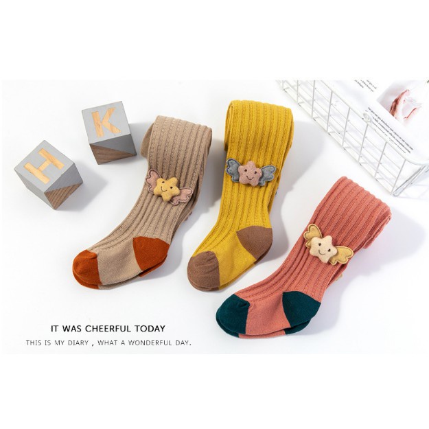 Set 5 tất vớ chân cho bé sơ sinh, bé trai, bé gái - Tất lưới cho bé từ 3 tháng đến 3 tuổi - Tất em bé thuê hình gấu