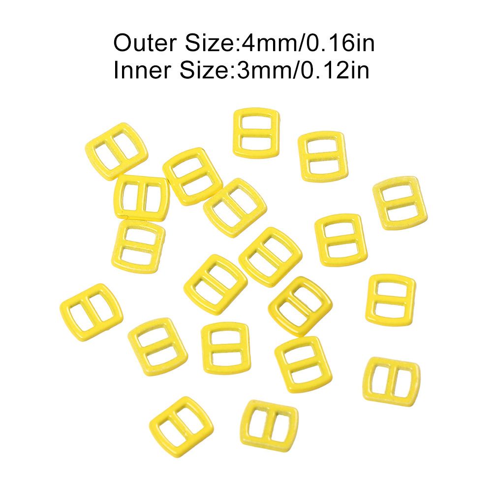 Nút thắt lưng mini 3mm chất lượng cao 11 màu tùy chọn cho túi xách búp bê