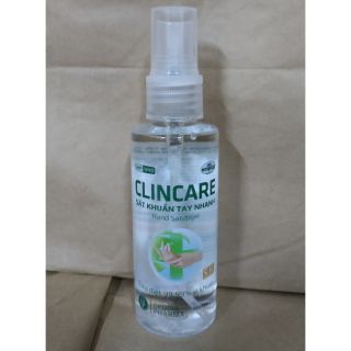 NƯỚC RỬA TAY KHÔ CLINCARE SH 70ML, CHAI XỊT PHUN SƯƠNG (CTY OPODIS PHARMA)
